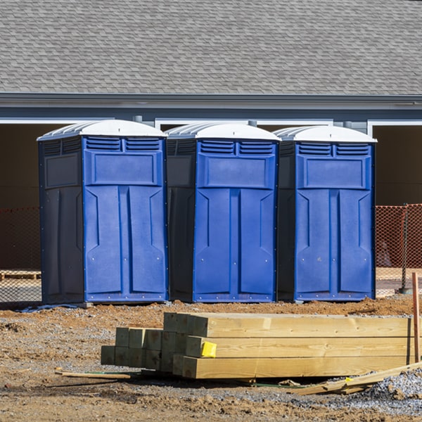 what is the cost difference between standard and deluxe portable restroom rentals in Turner Oregon